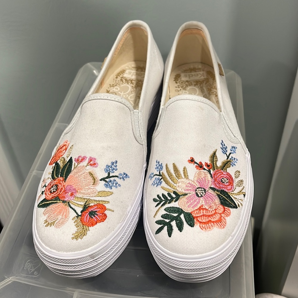 Keds Platform Summer Flower Design